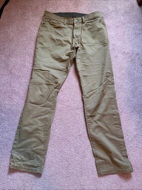 Men's English laundry slim Straight Chinos in light brown khaki 32x32